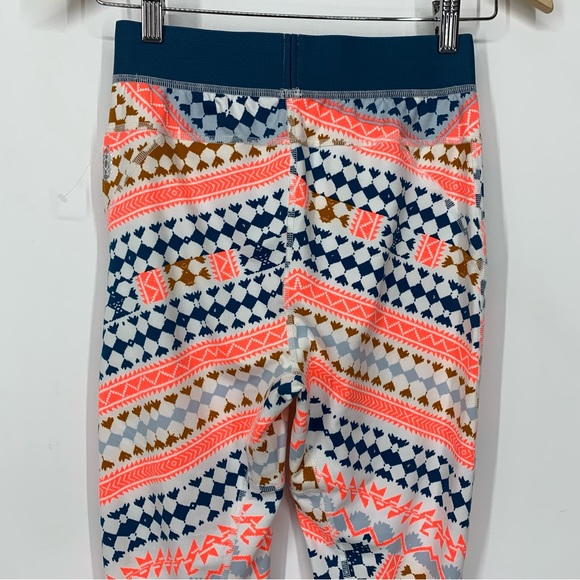 Free People Movement Geometric Boho Fireside Base Layer Leggings Nwot Size Small - Picture 9 of 16